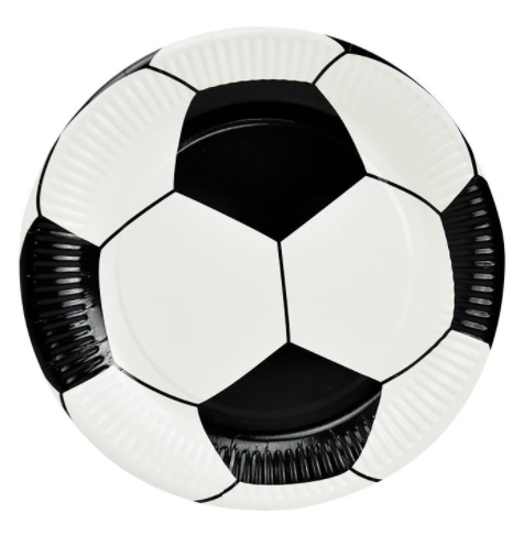 Buy Soccer Plates at NIS Packaging & Party Supply Brisbane, Logan, Gold Coast, Sydney, Melbourne, Australia