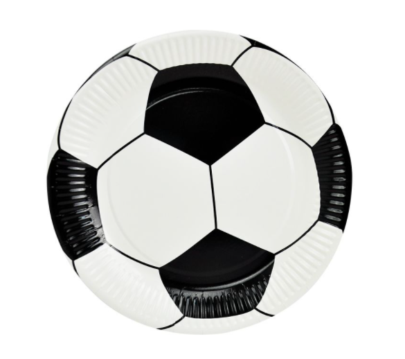 Buy Soccer Plates at NIS Packaging & Party Supply Brisbane, Logan, Gold Coast, Sydney, Melbourne, Australia