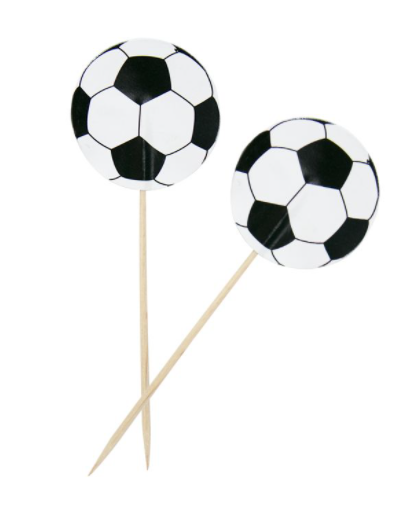 Buy Soccer picks 8pc at NIS Packaging & Party Supply Brisbane, Logan, Gold Coast, Sydney, Melbourne, Australia