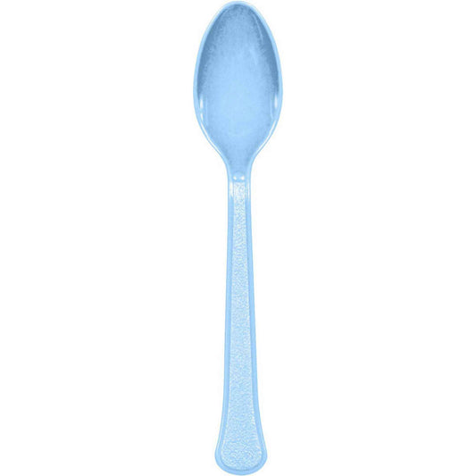 Spoon -Pastel Blue 20pc NIS Traders