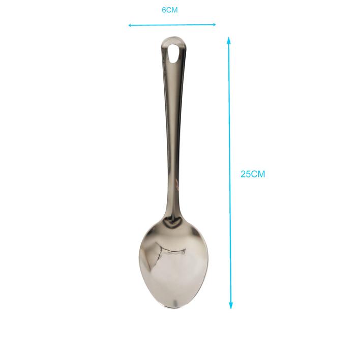 Spoon Serving S steel 1pc NIS Traders