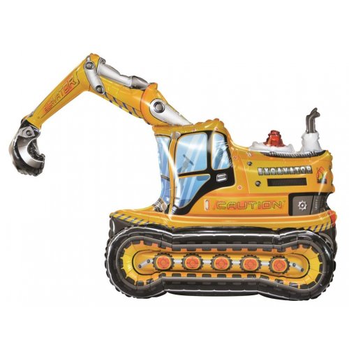 Standing Airz Excavator (55x89x35cm) Shape balloon NIS Traders