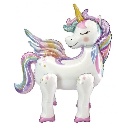 Standing Airz Unicorn Shape (66x61x32cm) 1PC NIS Traders