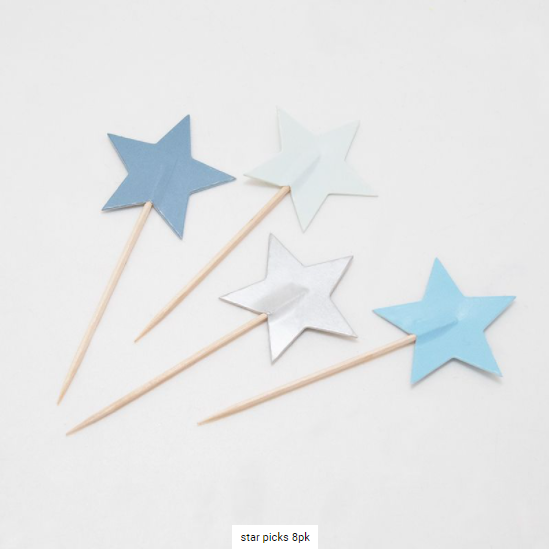 Buy Star picks 8pk at NIS Packaging & Party Supply Brisbane, Logan, Gold Coast, Sydney, Melbourne, Australia