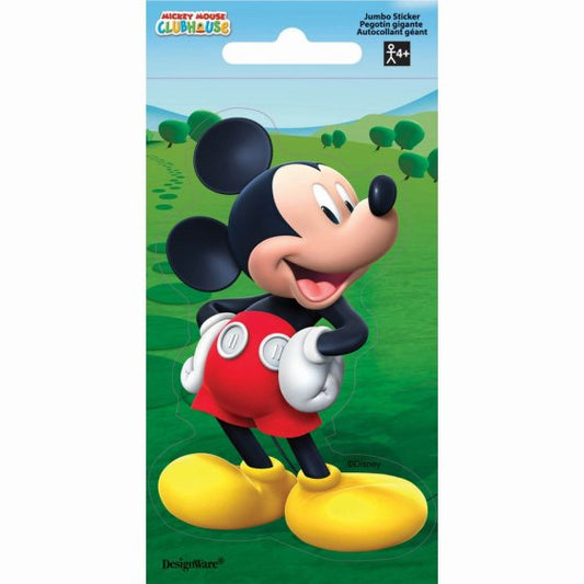 Stickers Jumbo Favor Mickey Mouse 1pc NIS Traders