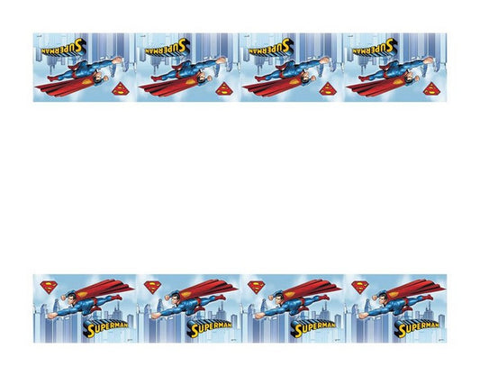 Superman Table Cover 1.3m x 1.8m 1PC NIS Traders