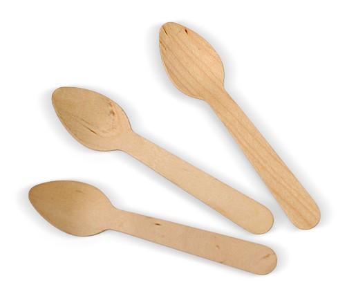 Wooden Tea Spoon 110mm 100pk