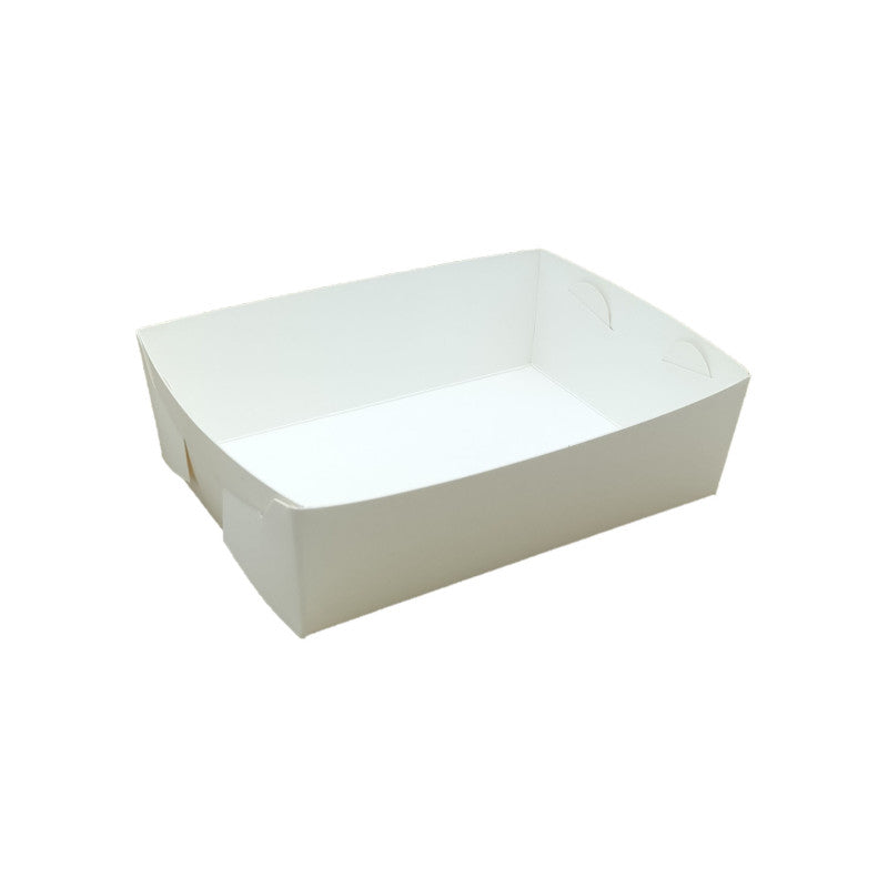 White Cake Tray BABY 140×110×45mm (200pcs)