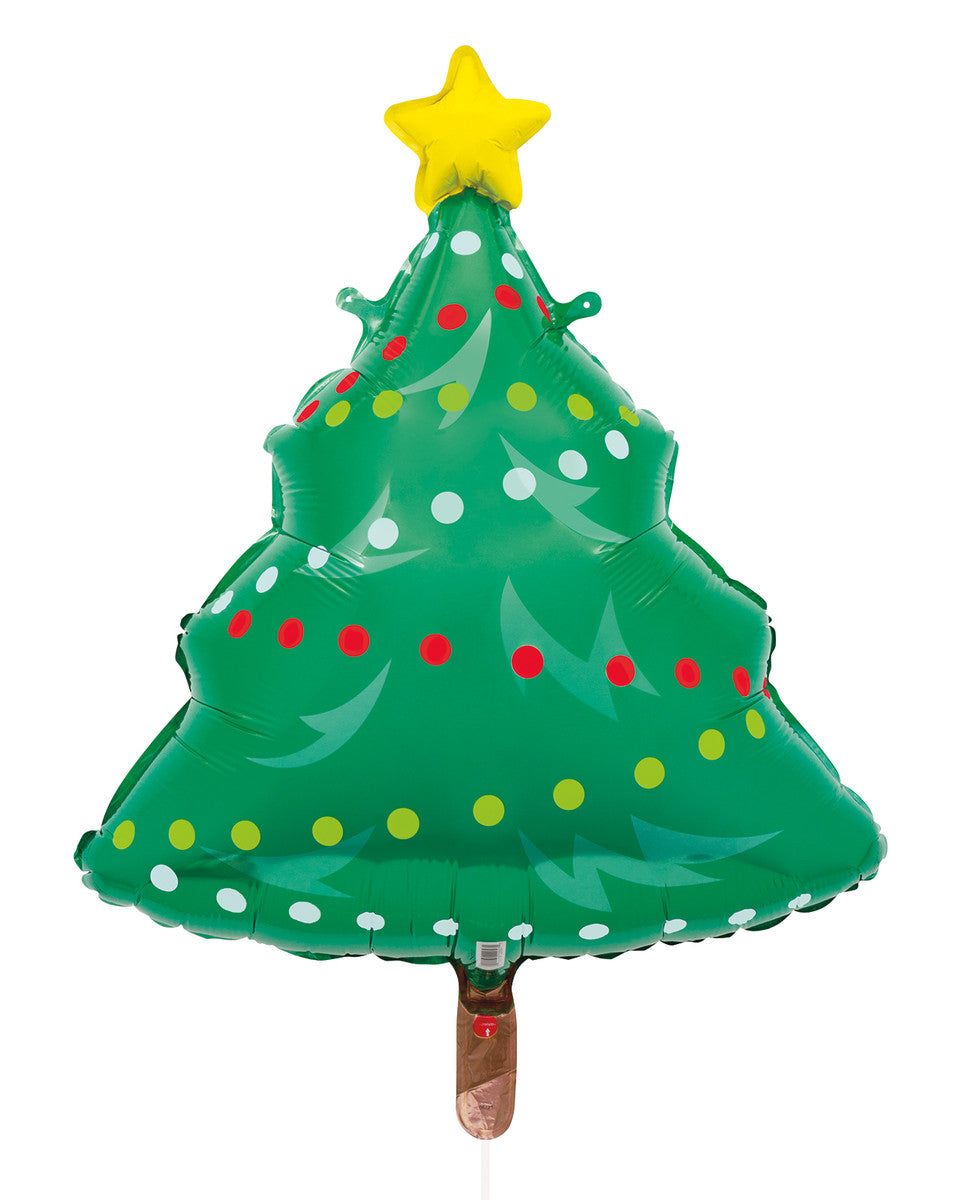 GIANT CHRISTMAS TREE 54.4CM (23") FOIL BALLOON