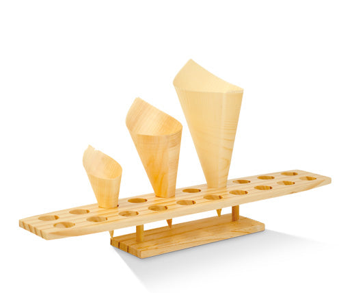 Wooden cone stand 20 holes