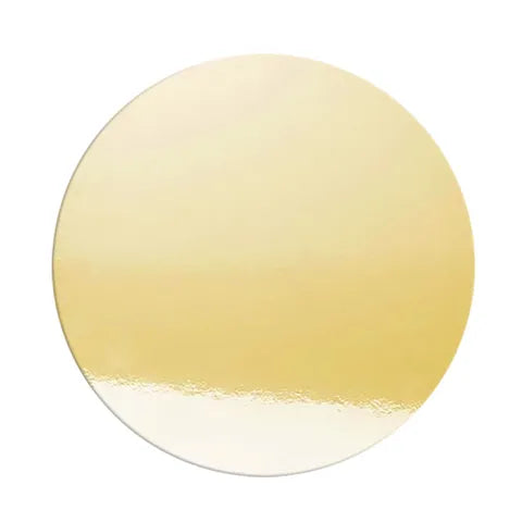 CAKE BOARD GOLD 10 INCH ROUND Thick 1pc