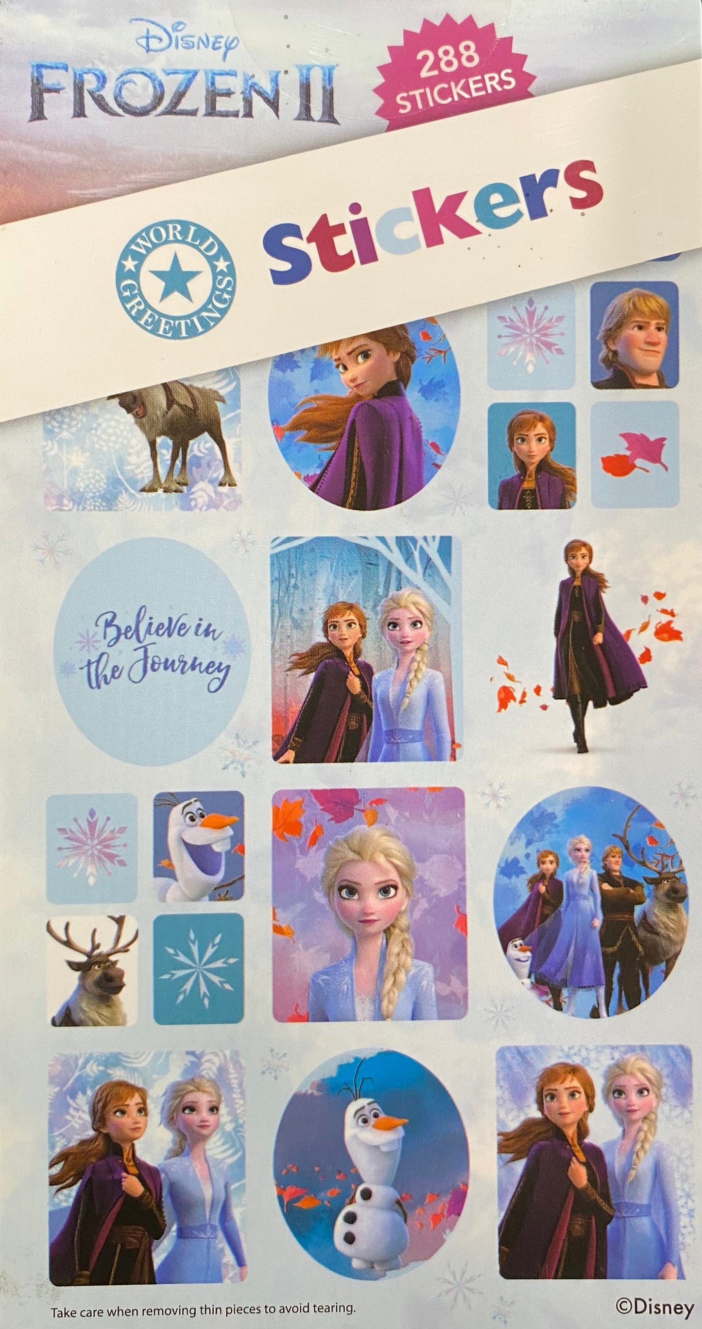 Disney Frozen 2 Sticker BOOK 288 Stickers