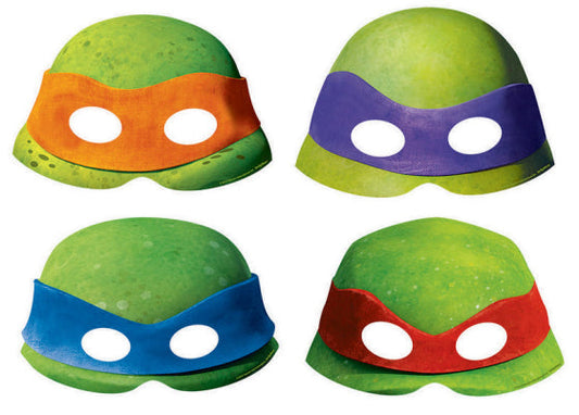 Teenage Mutant Ninja Turtles Paper Masks 8pc