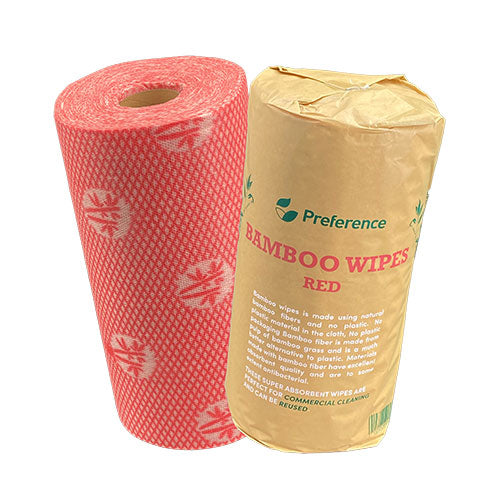 Bamboo Wipes RED 45m/90 sheets 300*500m 1pc