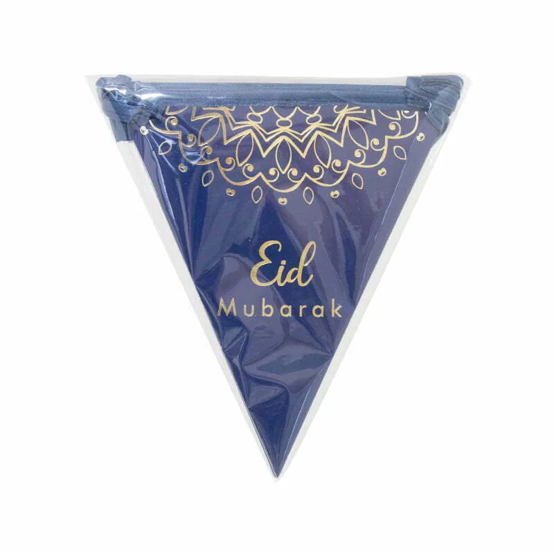 EID MUBARAK Paper Bunting 16*18*300 cm 1pc