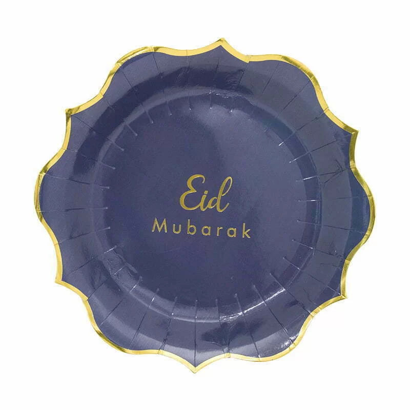 EID MUBARAK LUNCH PLATES 23cm 8pk