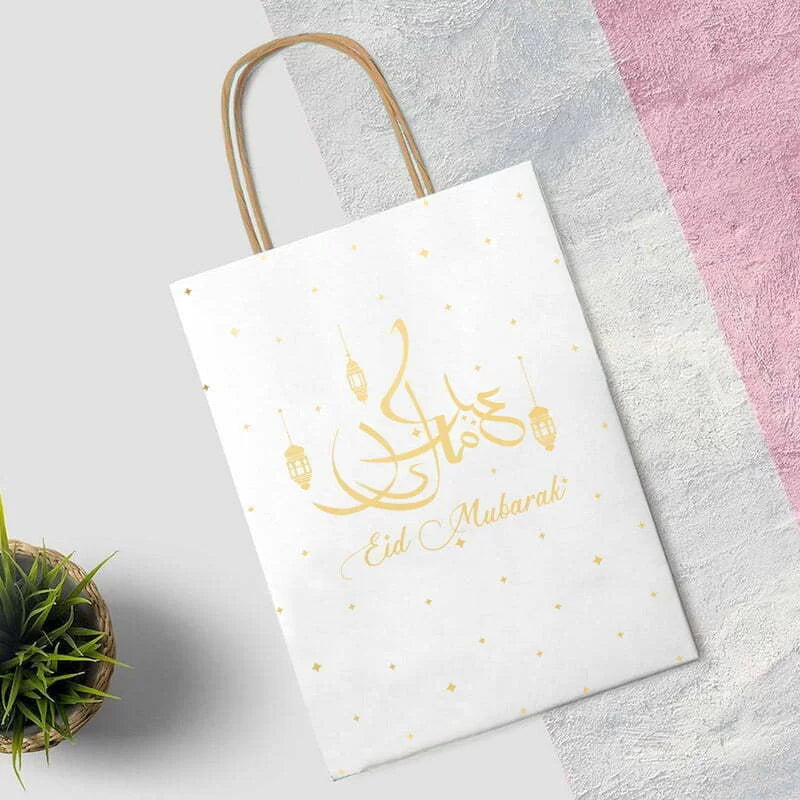 1 PK EID MUBARAK Paper Gift Bags