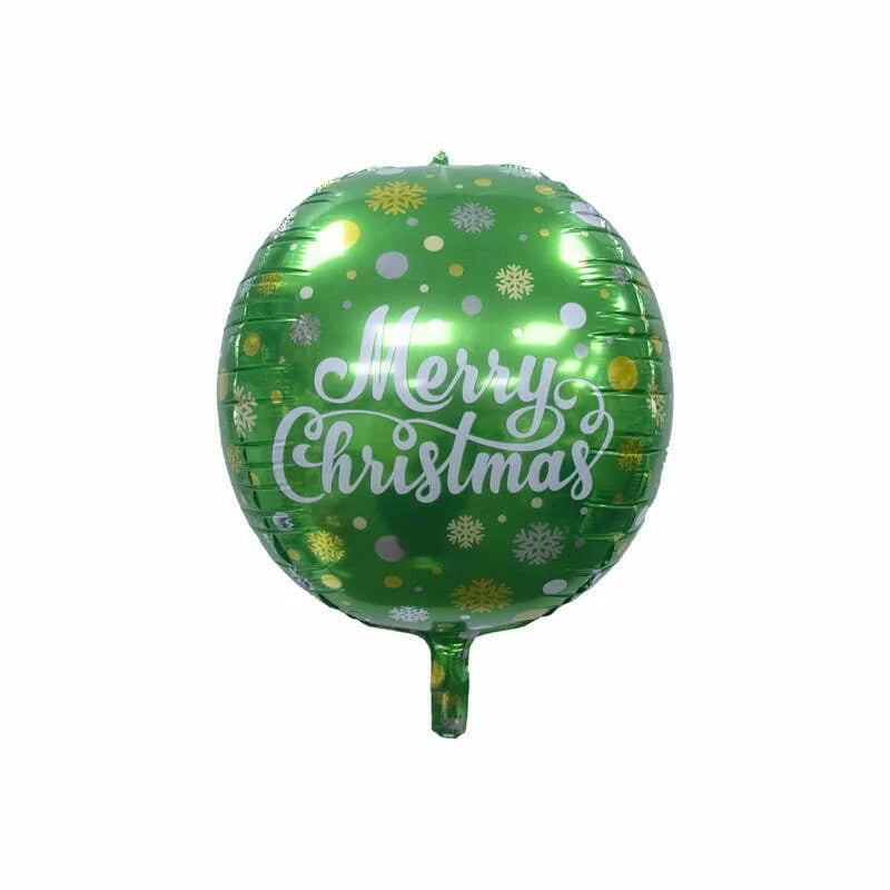 Xmas foil balloon-green 56cm