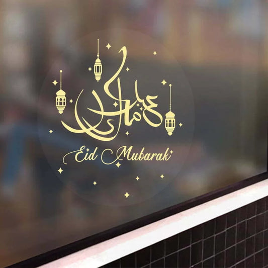 EID MUBARAK WINDOW Sticker 1pc