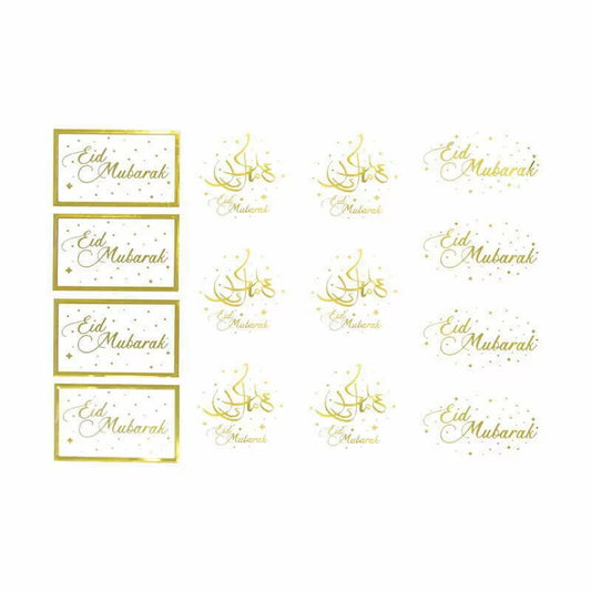 EID MUBARAK STICKERS 16pk