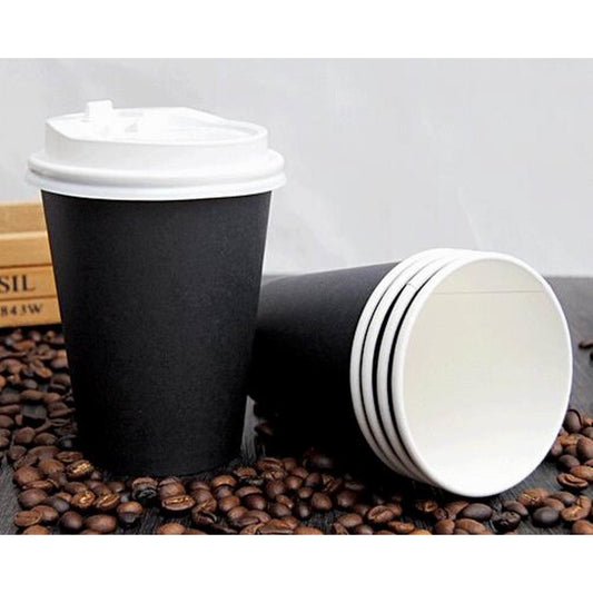 Black Coffee cup 6oz 50pk without lid