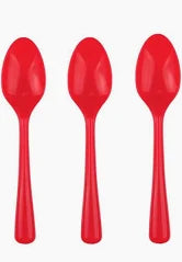 CUTLERY RED SPOON P20