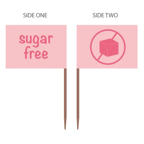 Food Markers "Sugar Free" Box 500