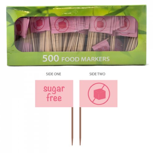 Food Markers "Sugar Free" Box 500