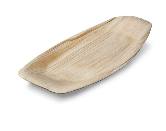 Palm Leaf Tray 16"x8" (25 pc)